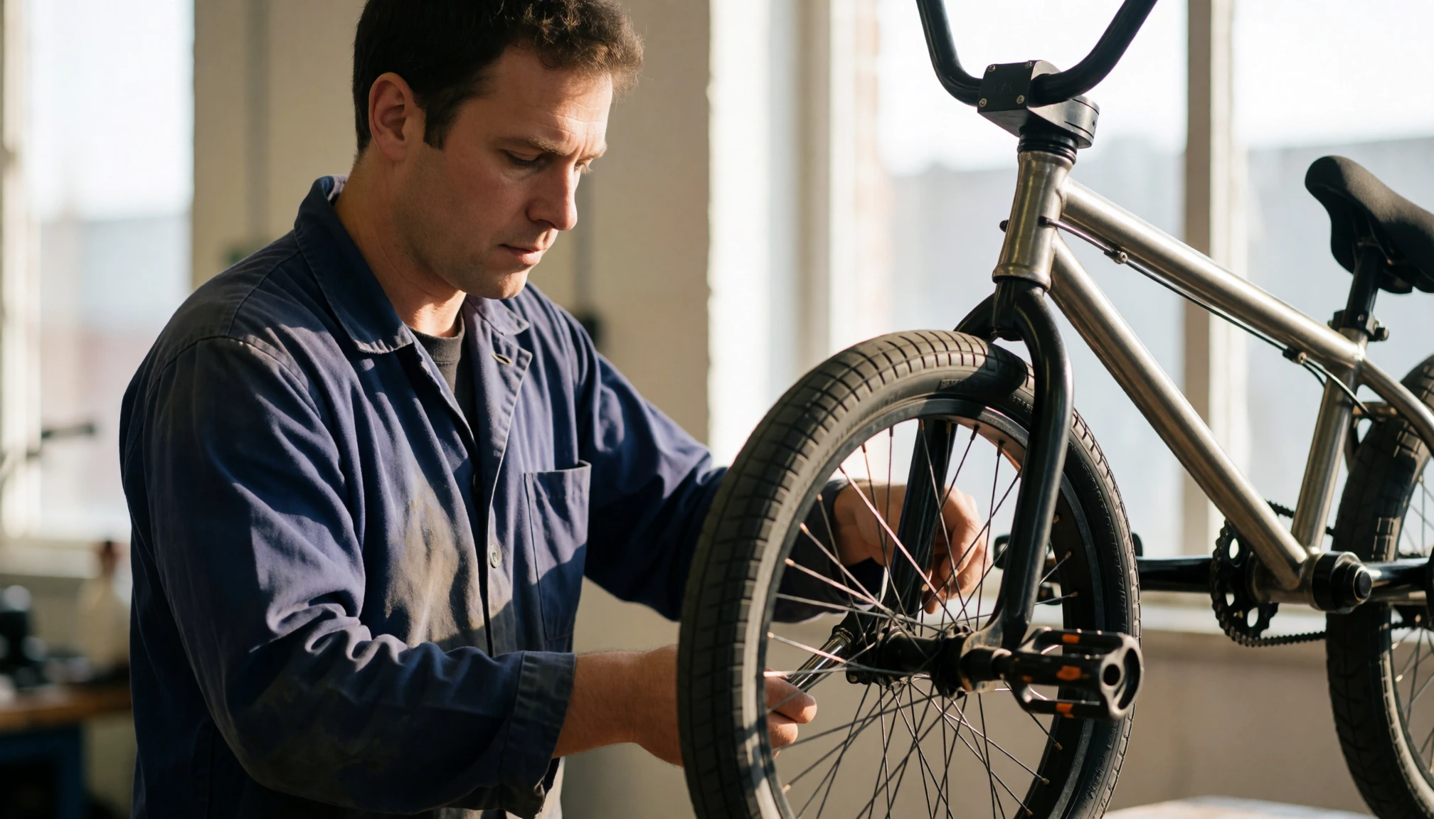 Comprendre l’influence de la pression des pneus sur la performance et le contrôle d’un BMX