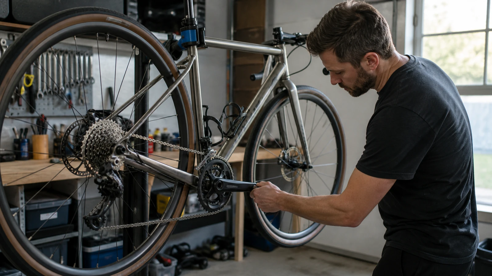 Détail pratique lié à Entretenir la transmission d’un vélo avec méthode