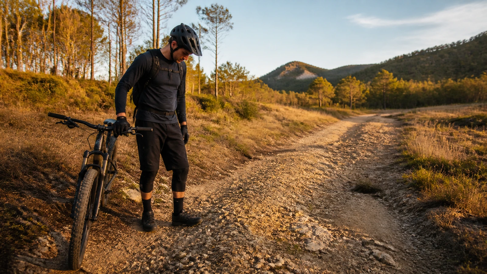 Détail pratique lié à Préparer une sortie vélo en terrain outdoor
